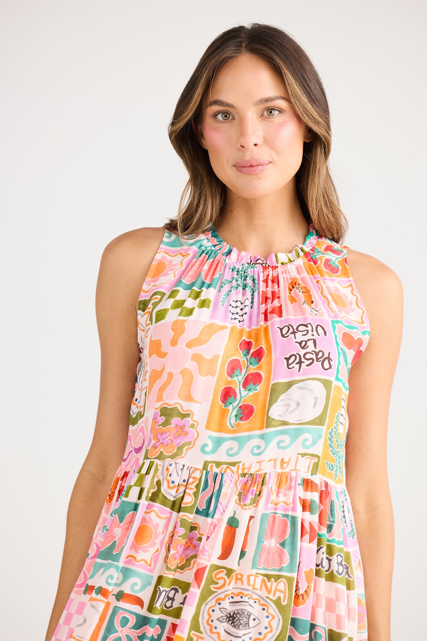 Holiday, Margot Dress Sardinia Summer