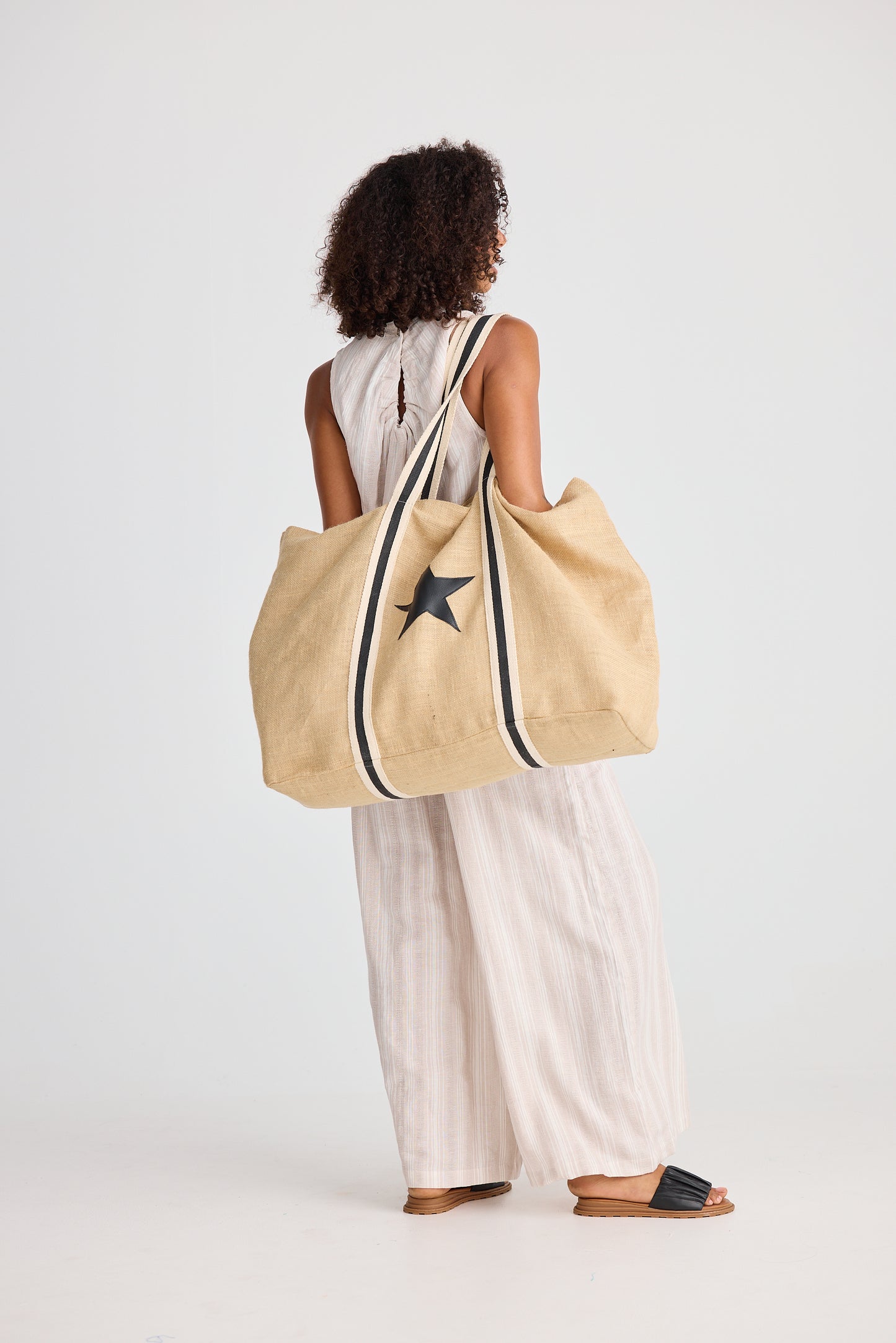 Holiday, Star Tote Natural
