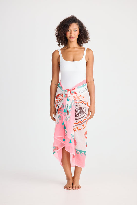 Holiday, Stella Sarong Scarf Italiano