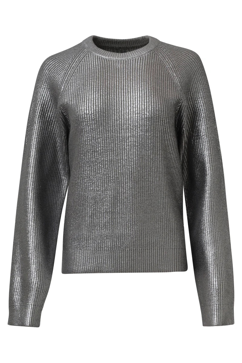 Smashed Lemon, Knit top SILVER