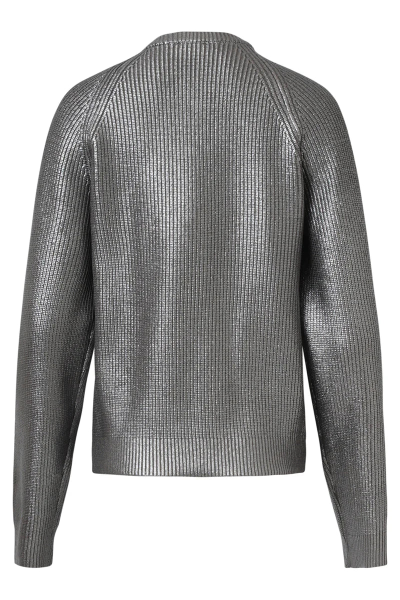 Smashed Lemon, Knit top SILVER
