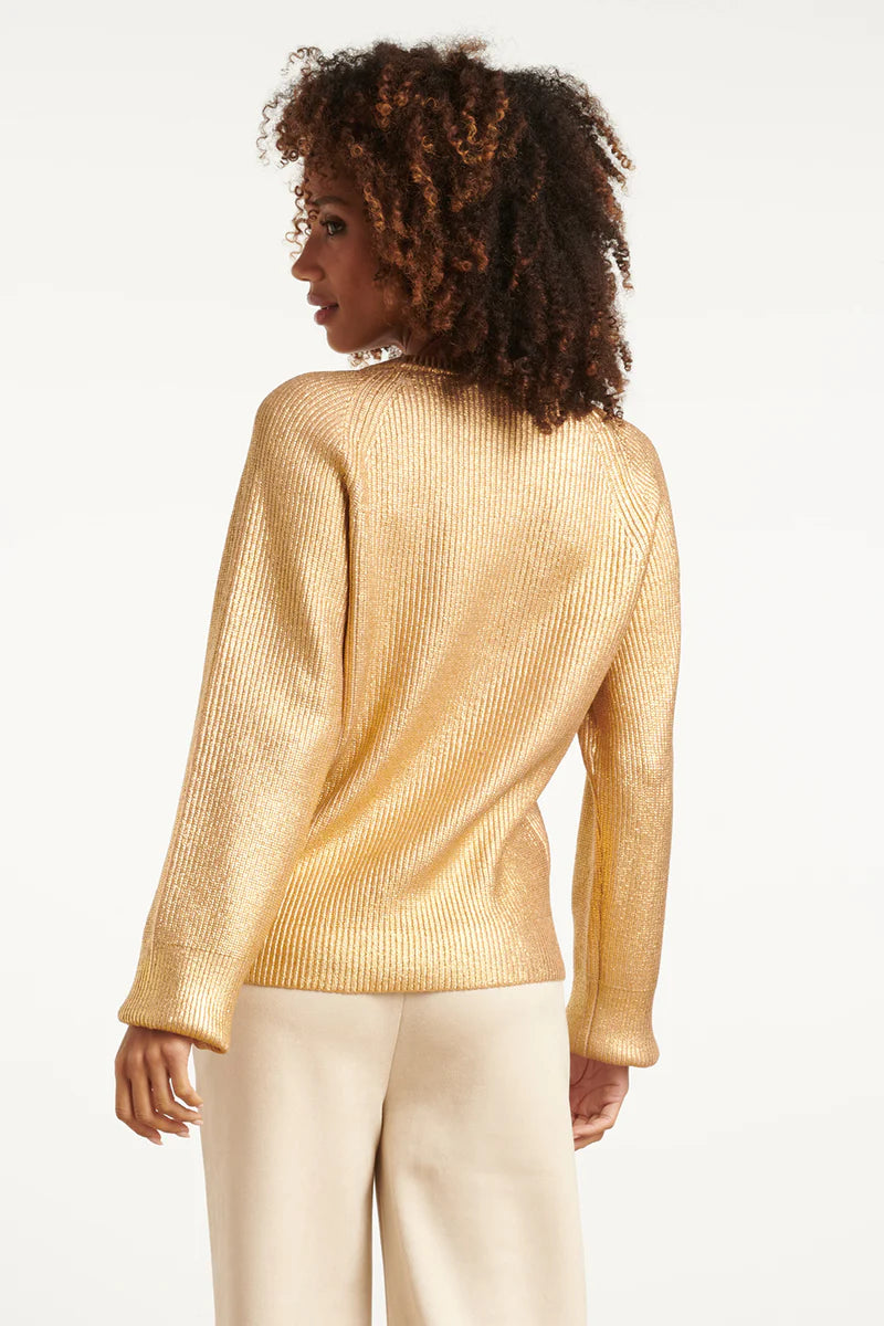 Smashed Lemon, Knit top GOLD