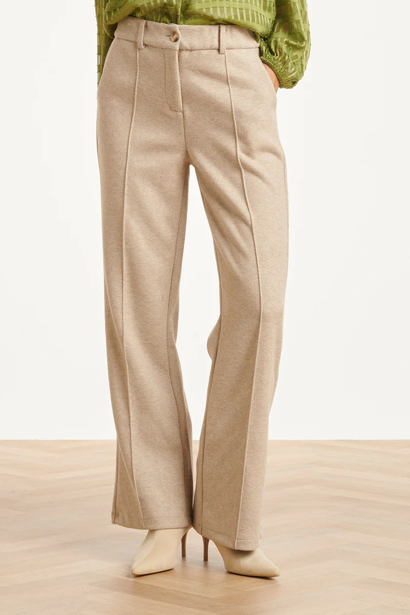 Smashed Lemon,  LOOSE-FITTING LONG TROUSERS | SAND 25614