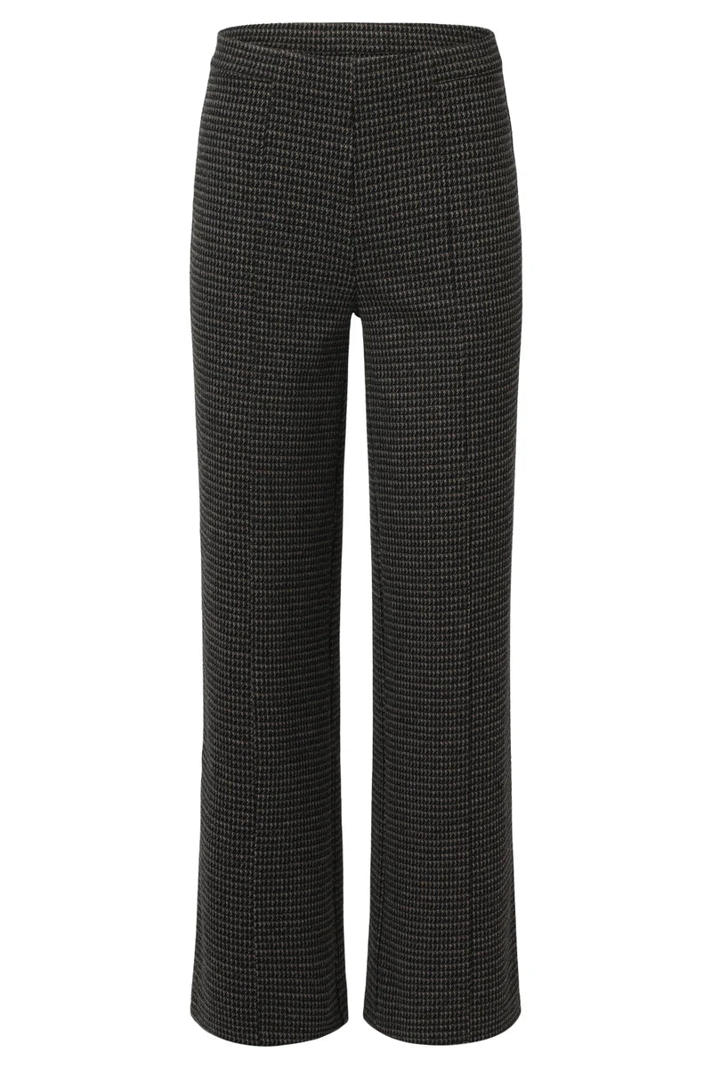 Smashed Lemon,  BLACK AND SAND HOUNDSTOOTH PANTS | BLACK AND SAND 25639