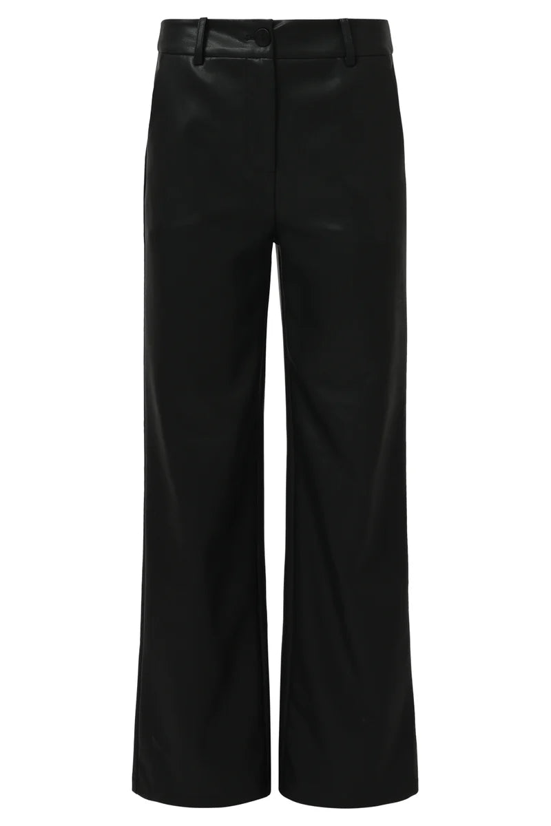 Smashed Lemon, WIDE PANTS | BLACK 25645