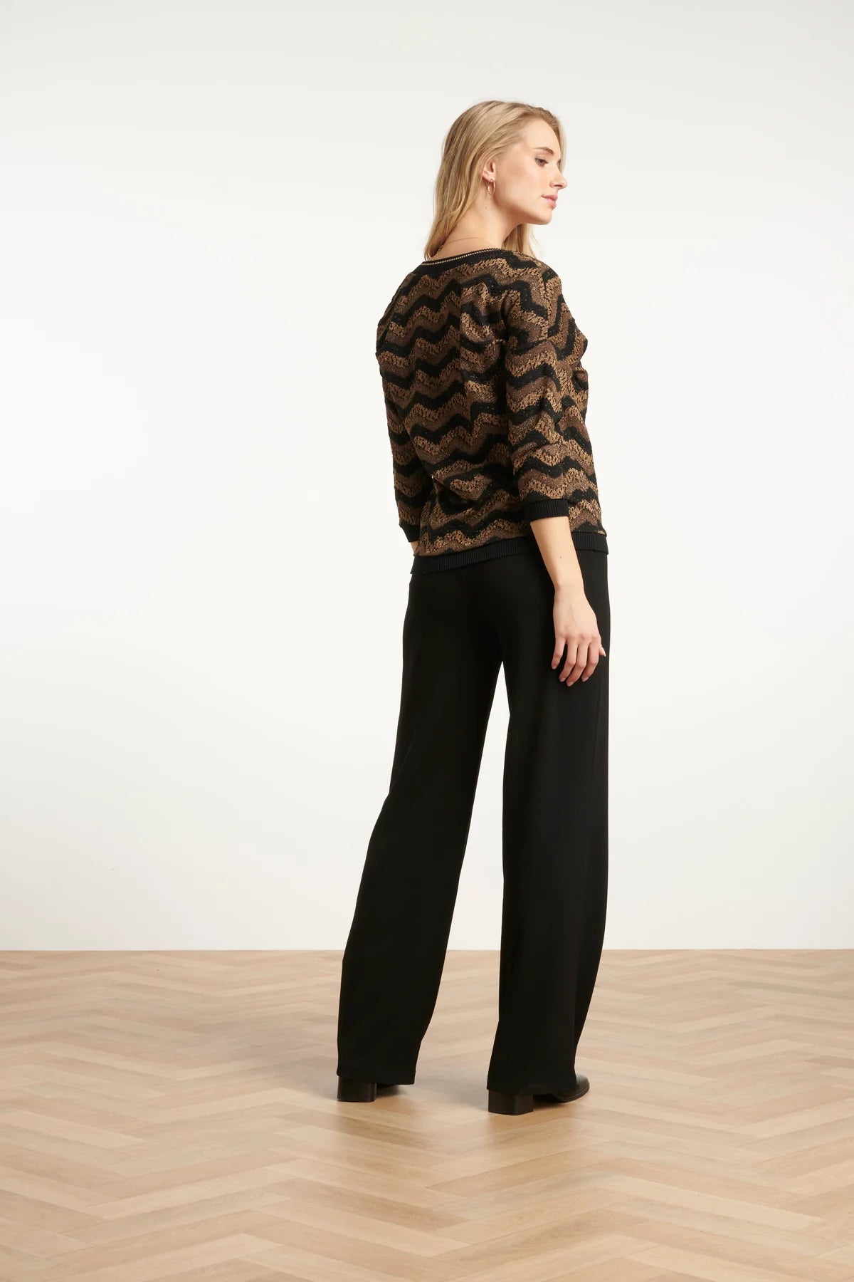 Smashed Lemon,  STRETCH PANTS | BLACK 25635