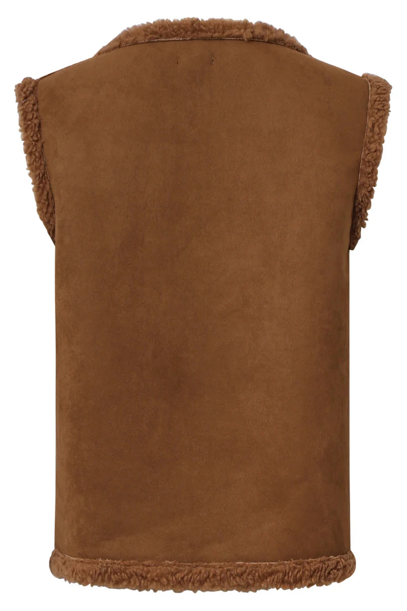 Smashed Lemon, GILET COGNAC 25619