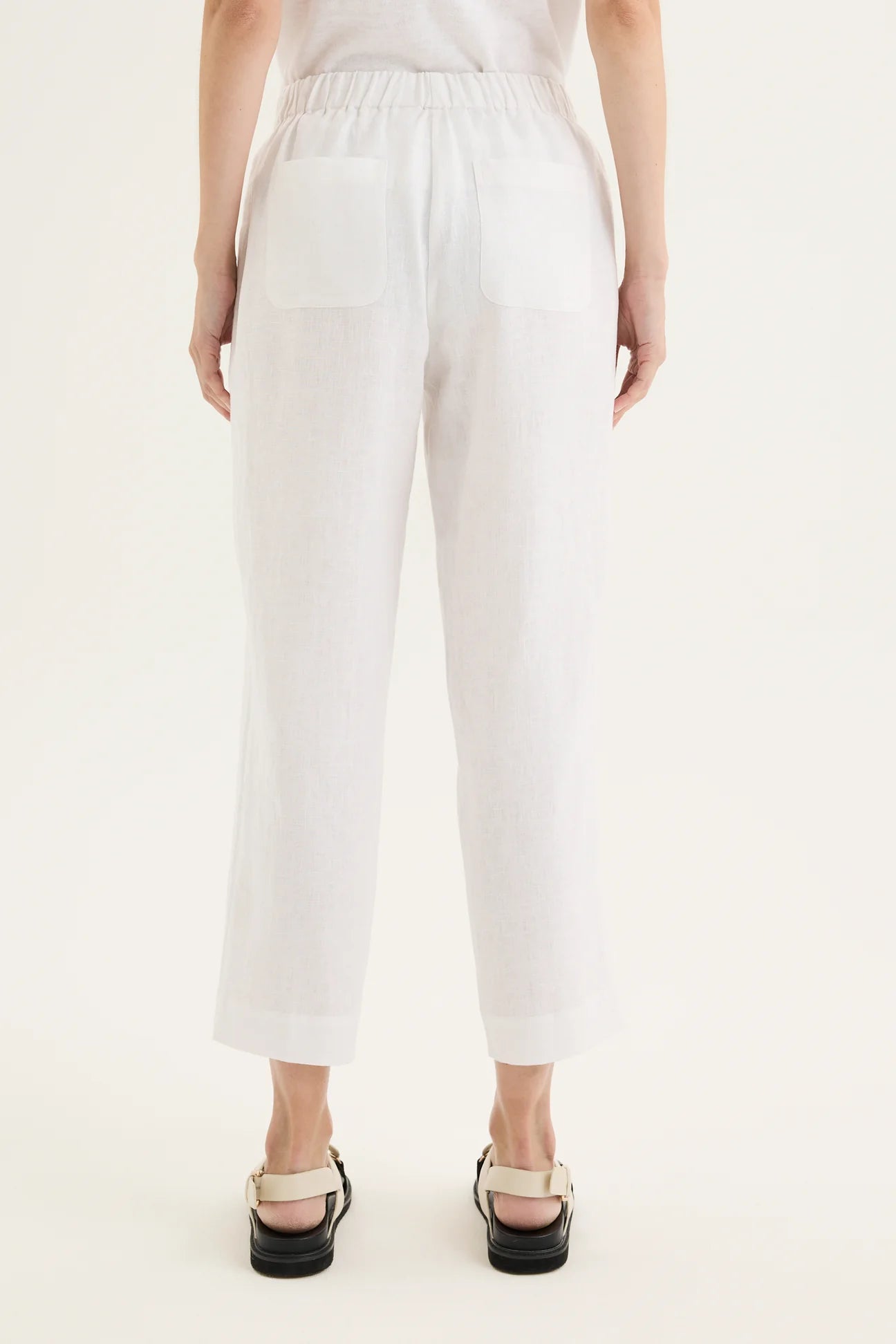 Yarra Trail, Tirari Slim Pant WHITE