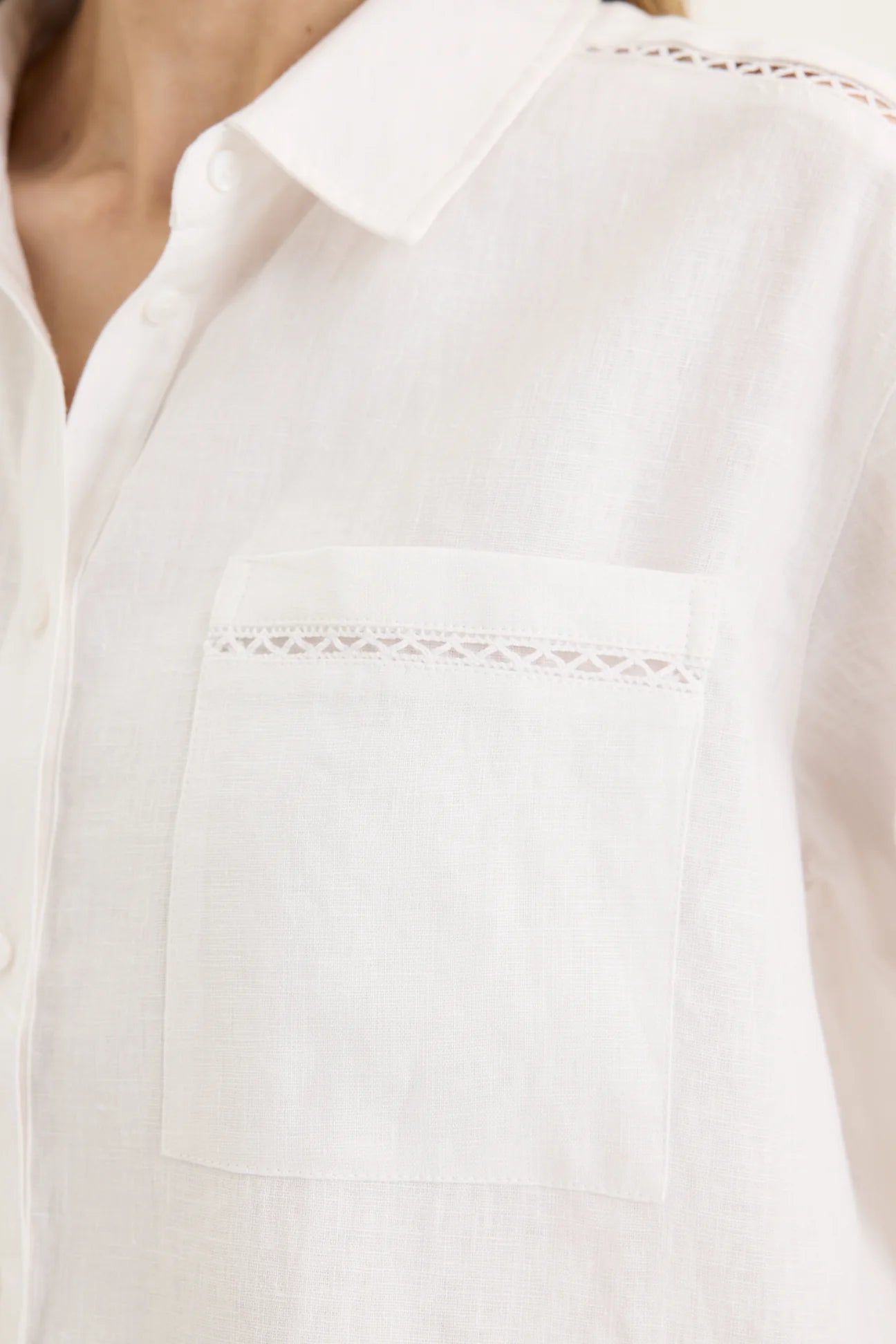 Yarra Trail, Tirari Shirt WHITE