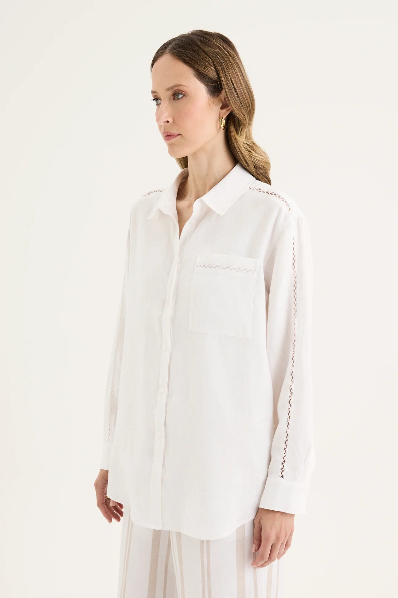 Yarra Trail, Tirari Shirt WHITE
