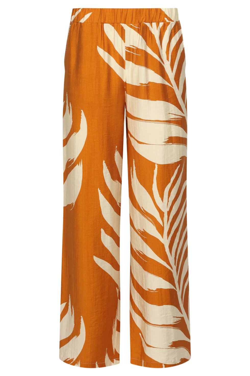 Smashed Lemon, WIDE LEG PANTS MUSTARD - OFF WHITE 26037