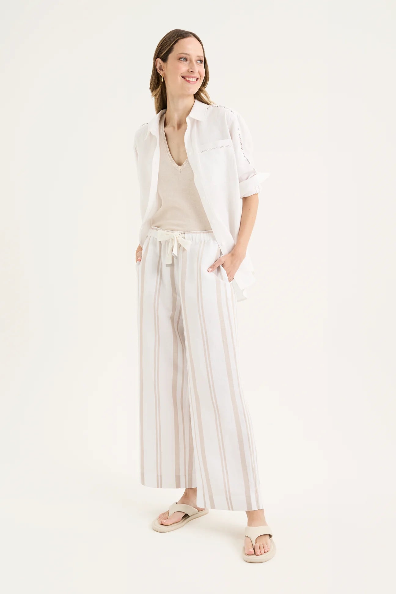 Yarra Trail, Tirari Shirt WHITE