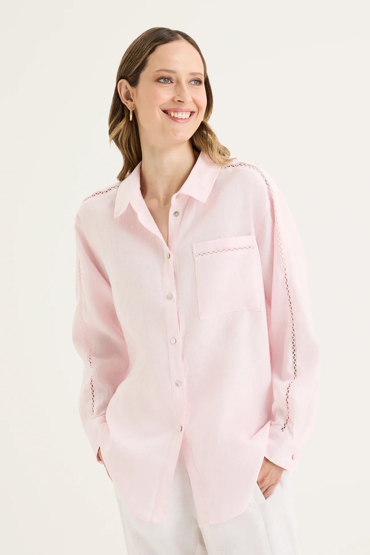 Yarra Trail, Tirari Shirt PINK