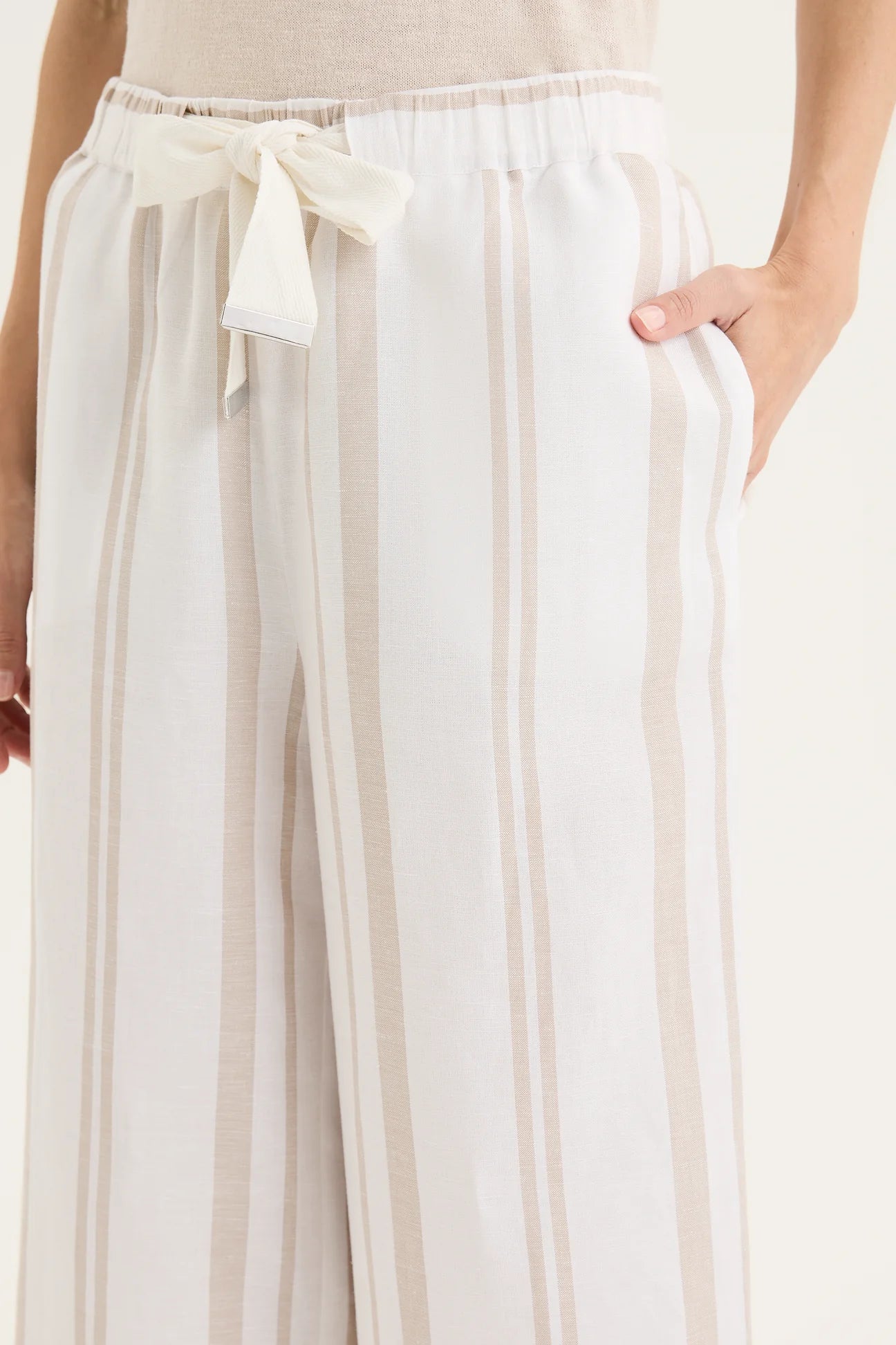 Yarra Trail, Byron Pant WHITE/TWINE