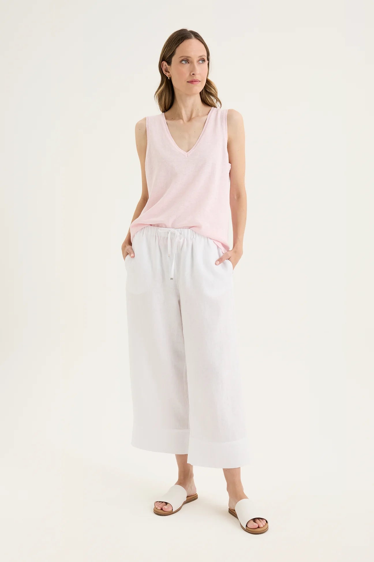 Yarra Trail, Knit Top ROSE