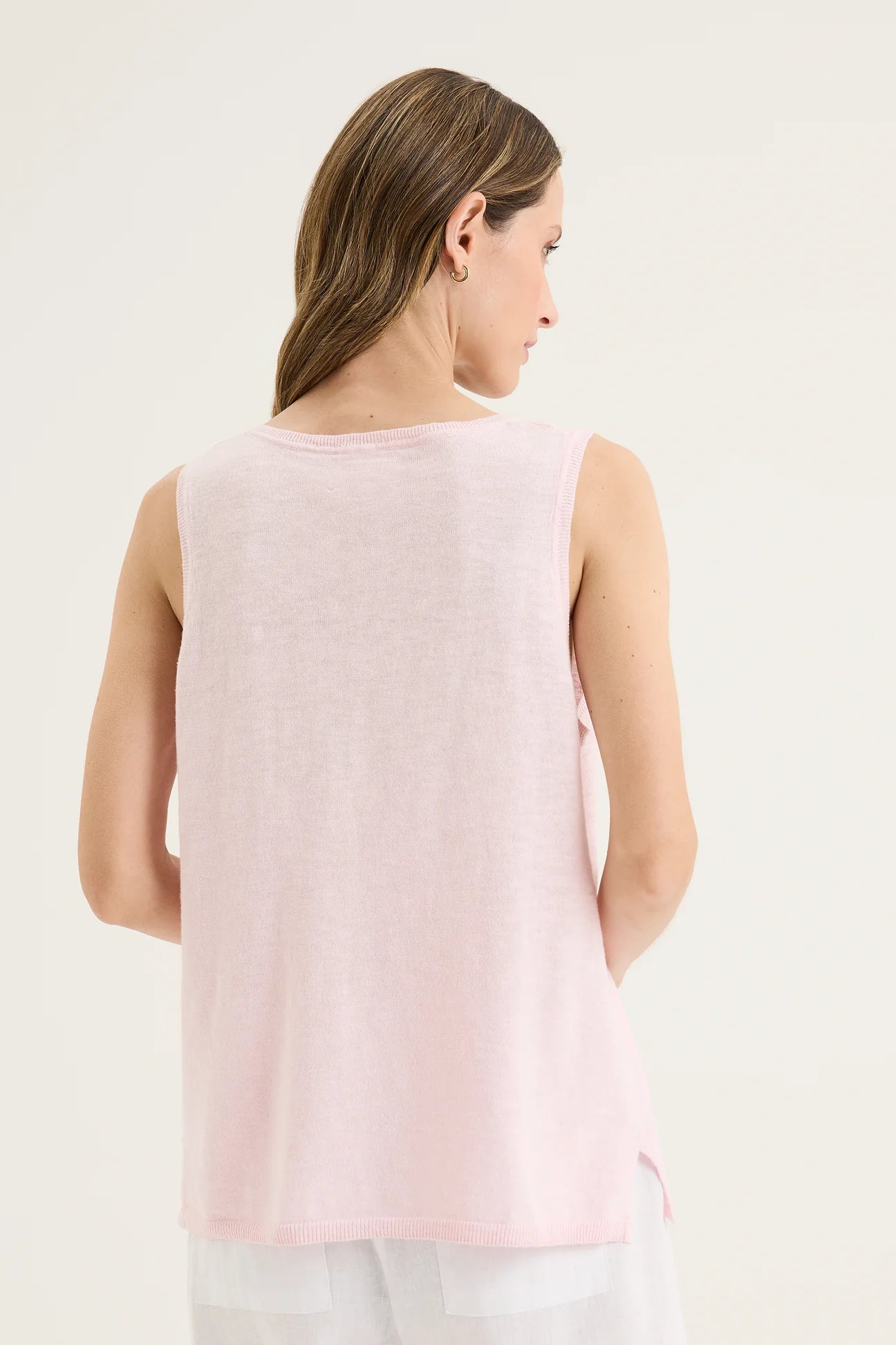 Yarra Trail, Knit Top ROSE