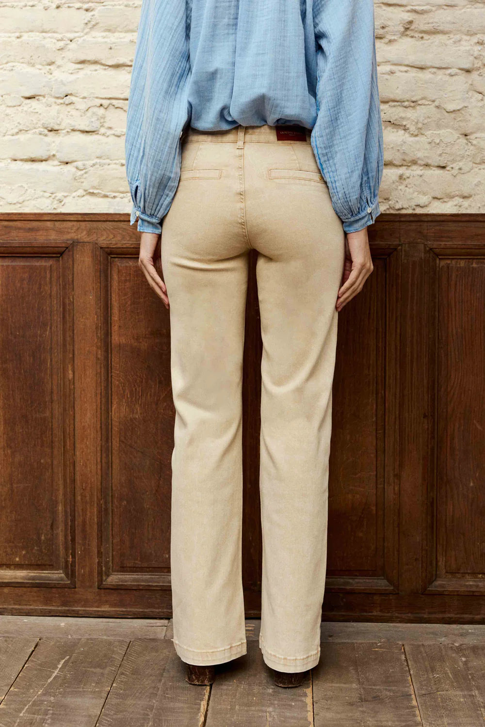 LPE, Sonny - Flare jeans Beige