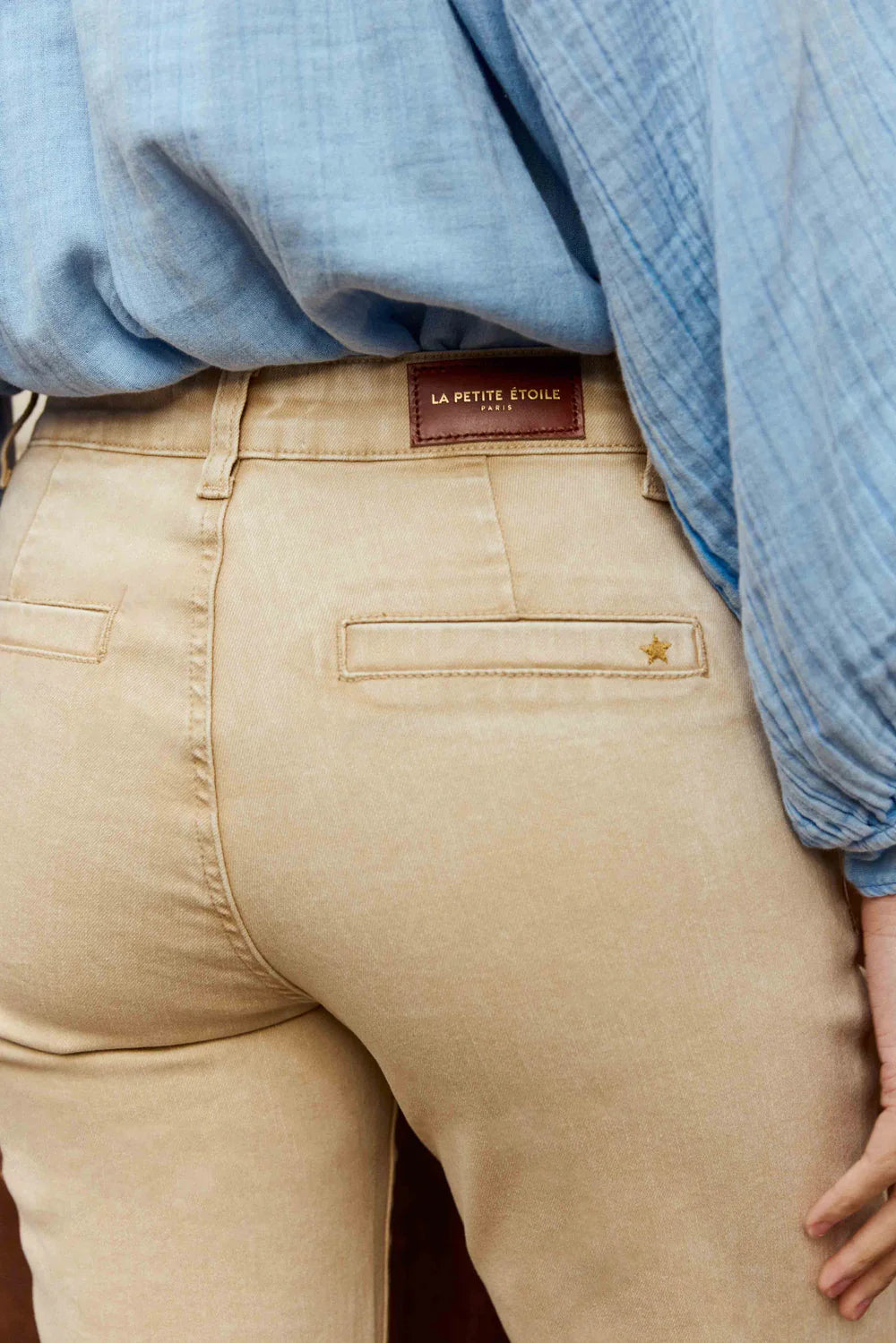 LPE, Sonny - Flare jeans Beige