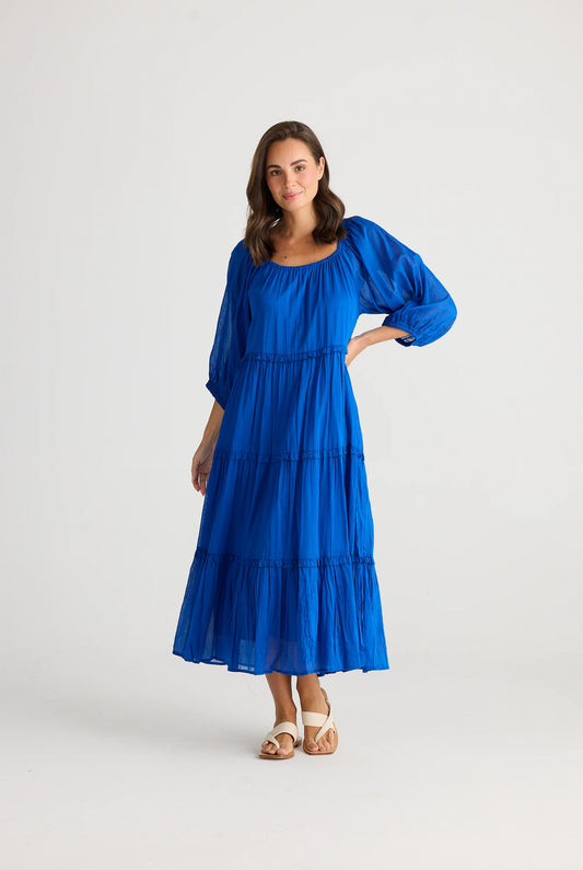 Holiday Grenadine dress - Sapphire
