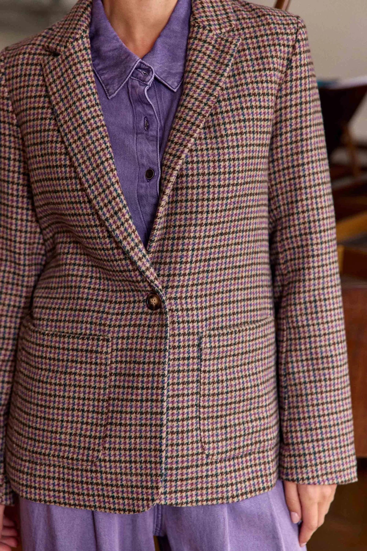 LPE, Houndstooth jacket - Vaness
