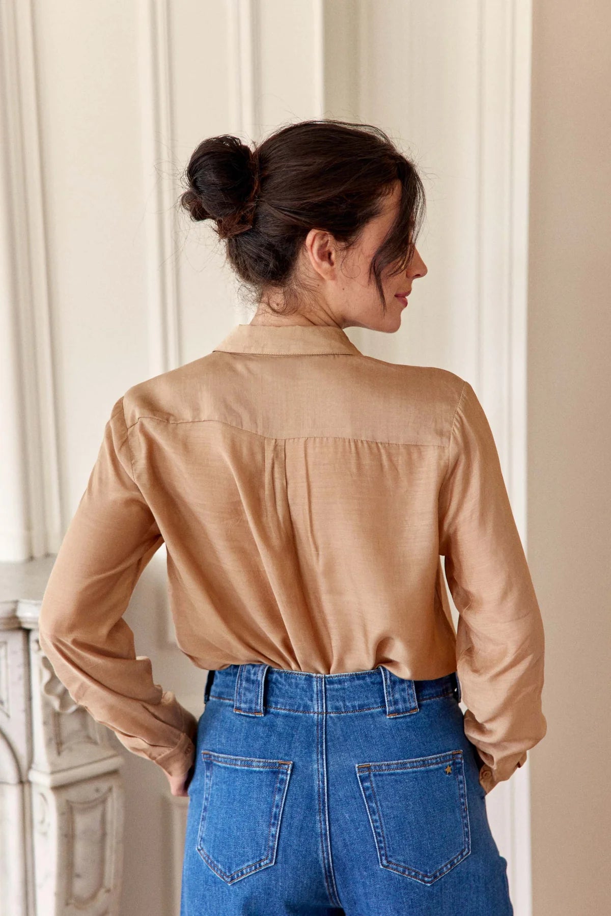 LPE, Carlita Blouse - Camel