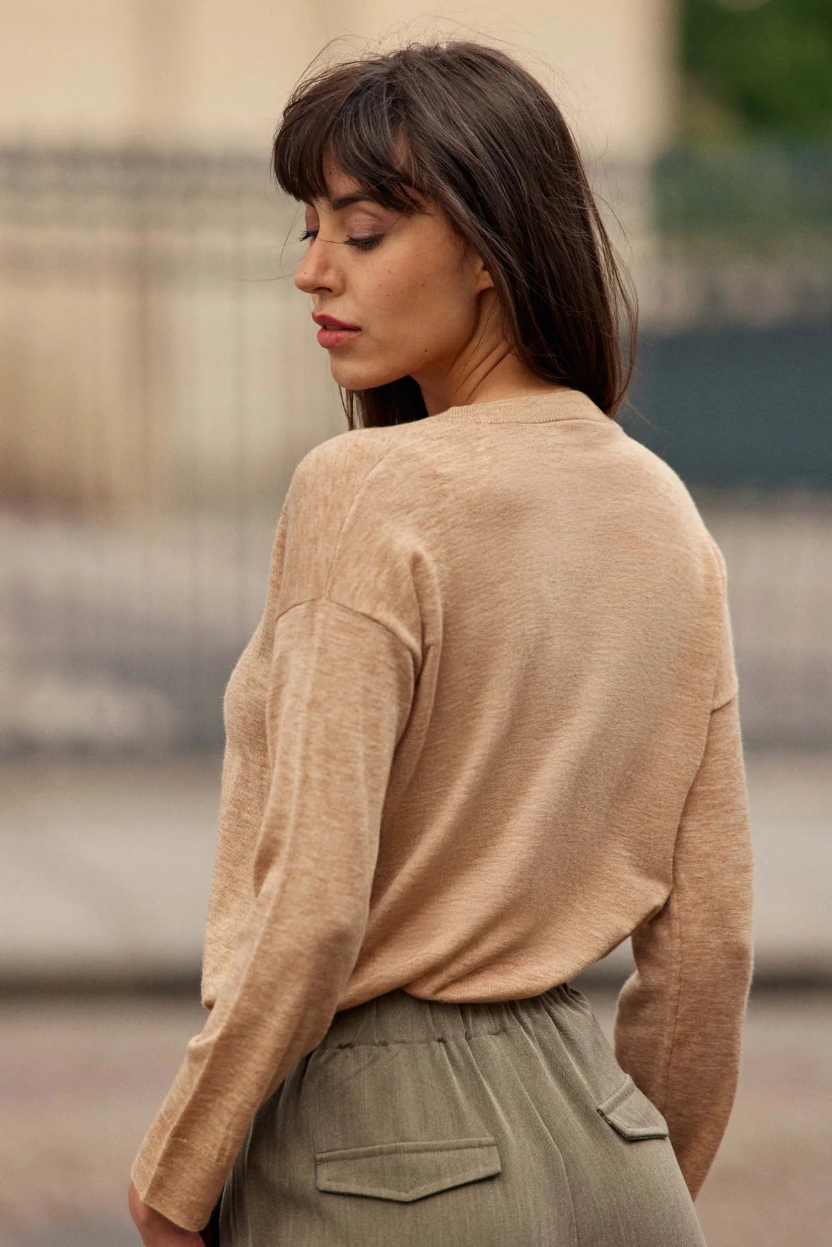 LPE, Camel sweater - Melya