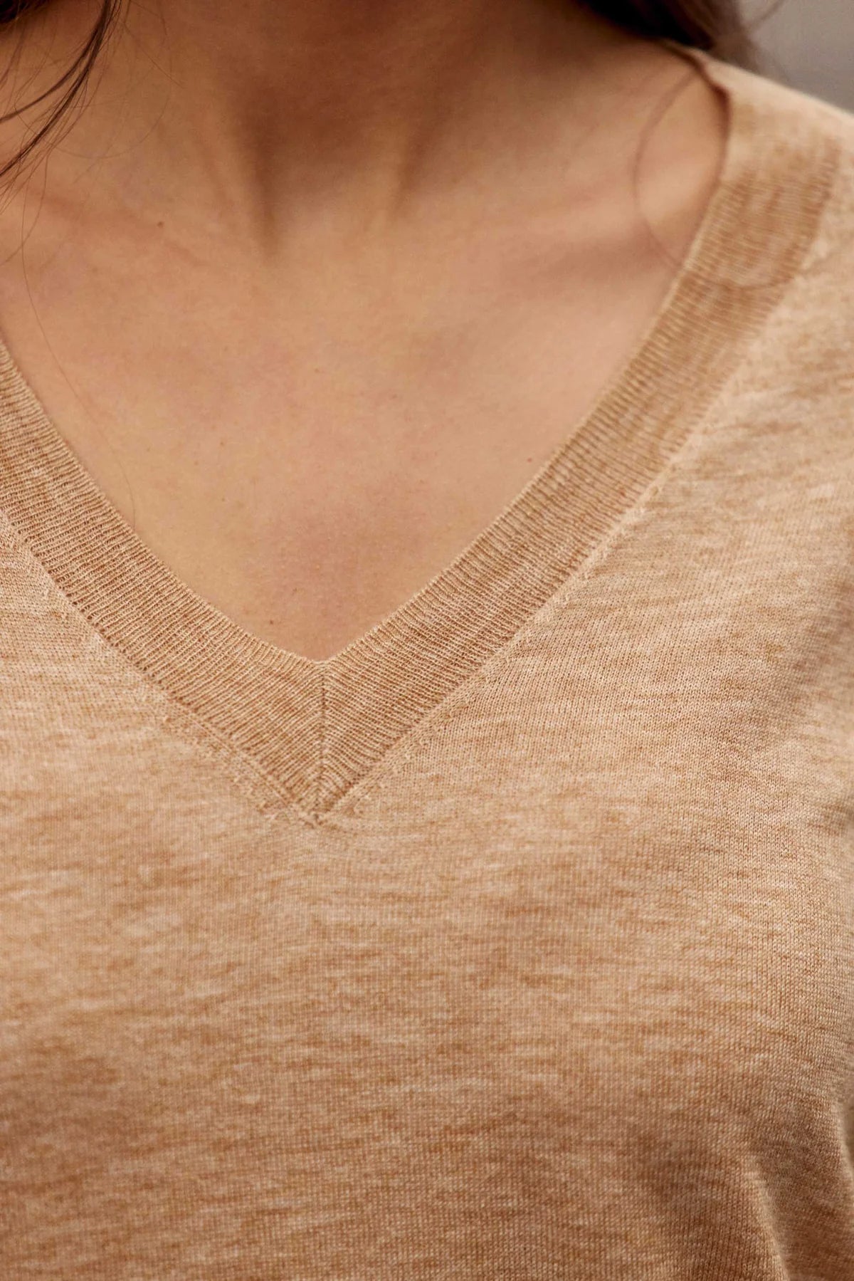LPE, Camel sweater - Melya