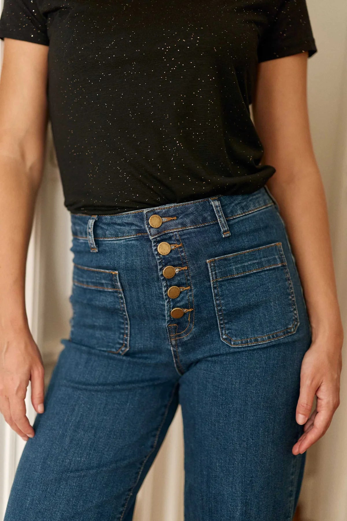 LPE, Atlanta Wash Flare Jeans