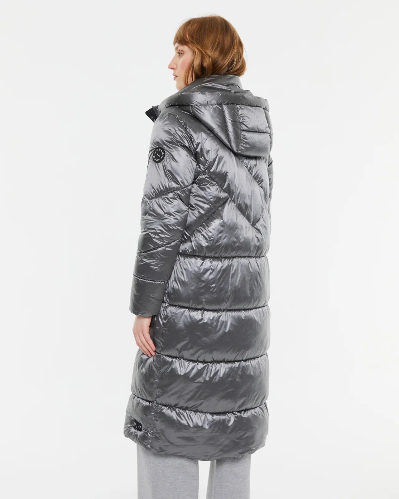 Andam, Long Parka Silver 7020