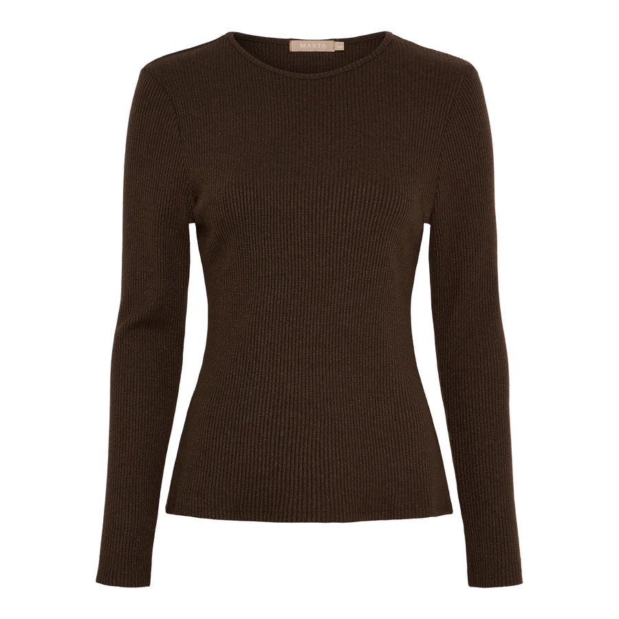 Marta, Lunara T-shirt Brown 38915M