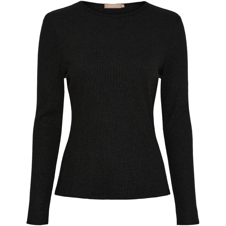 Marta, Lunara T-shirt Black 38915M