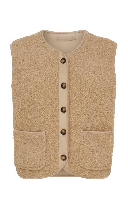Marta, Emmie Vest Camel 25172