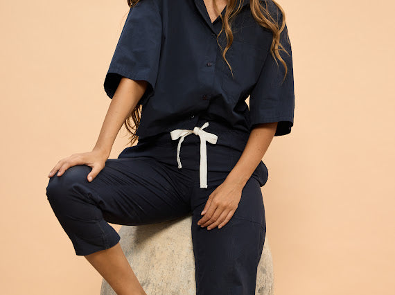 Holiday, Reva Cargo Pants Navy 26038-1