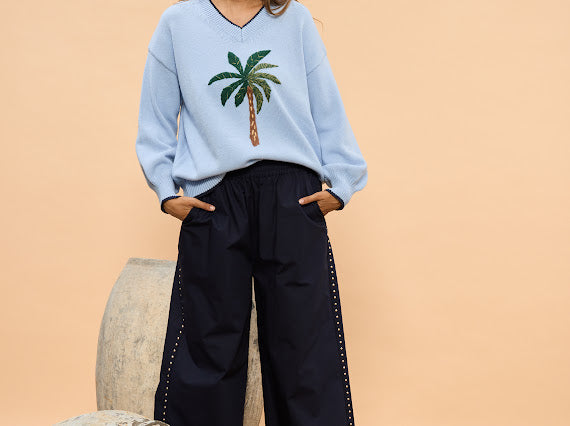 Holiday, Fiji Knit Sky Blue 26052-1