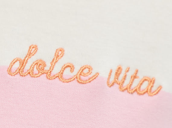 Holiday, Roam Tee Pink Stripe 26054-1