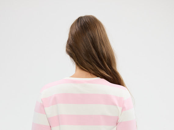 Holiday, Roam Tee Pink Stripe 26054-1