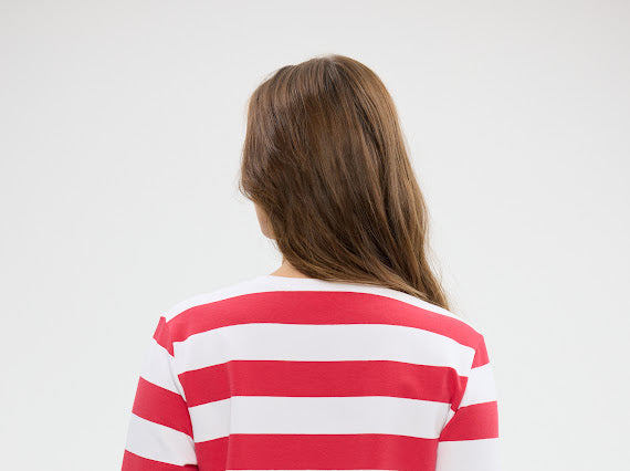 Holiday, Roam Tee Red Stripe 26054-1