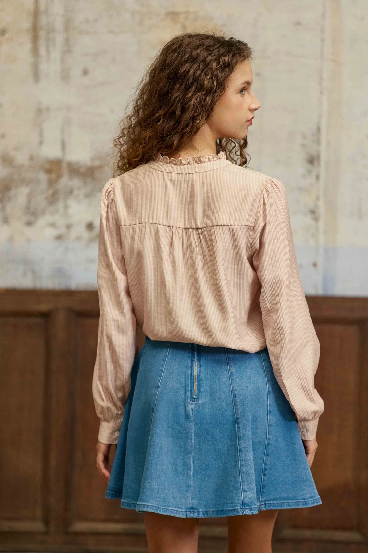 LPE, blouse BOYA - Poudre 41