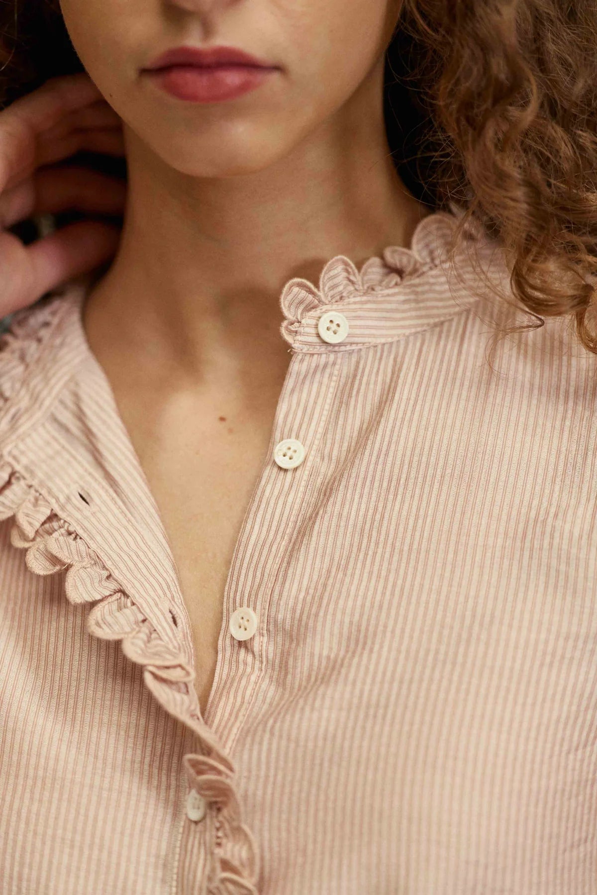 LPE, blouse BOYA - Poudre 41