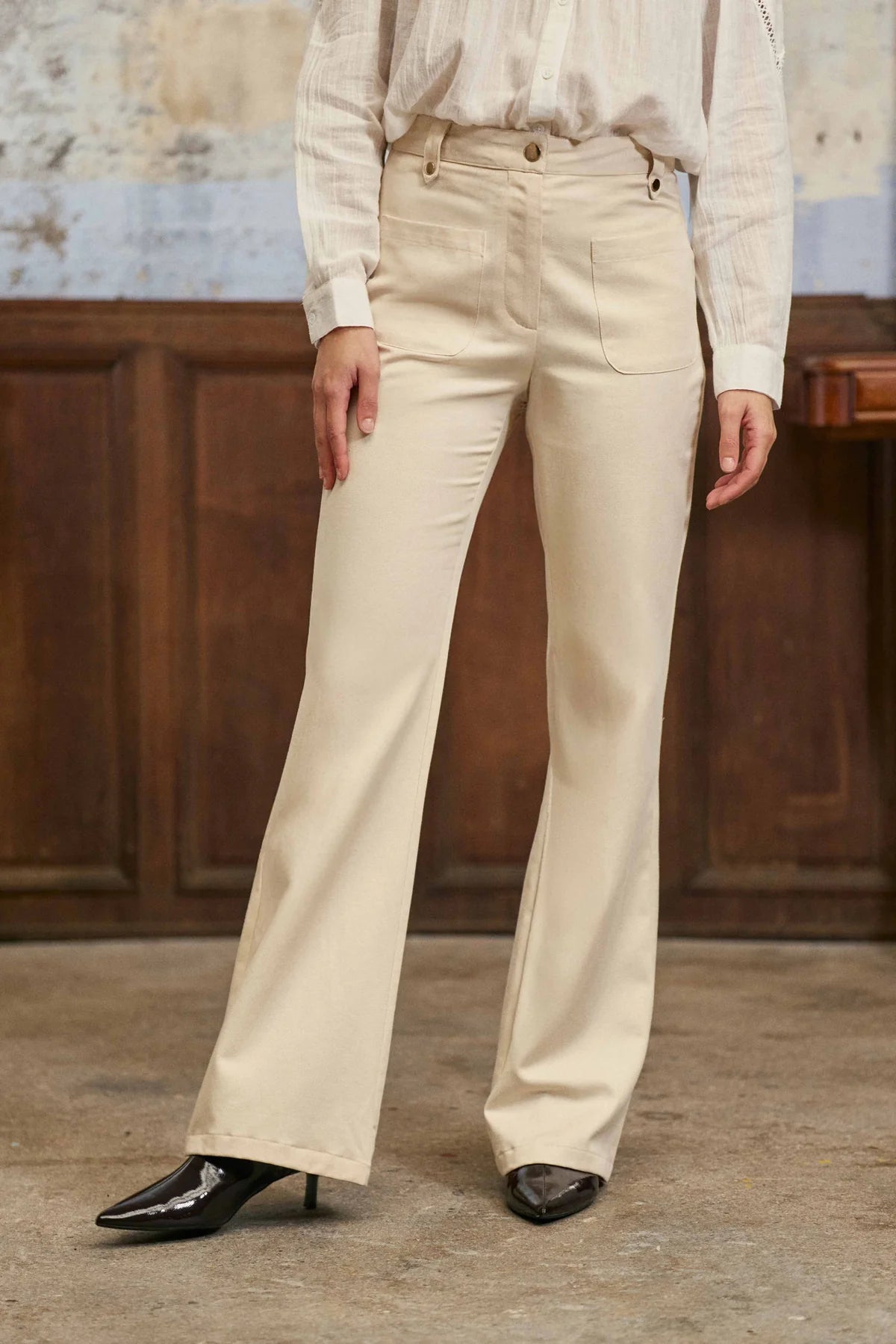 LPE, Pants PHINA - Beige Clair 13