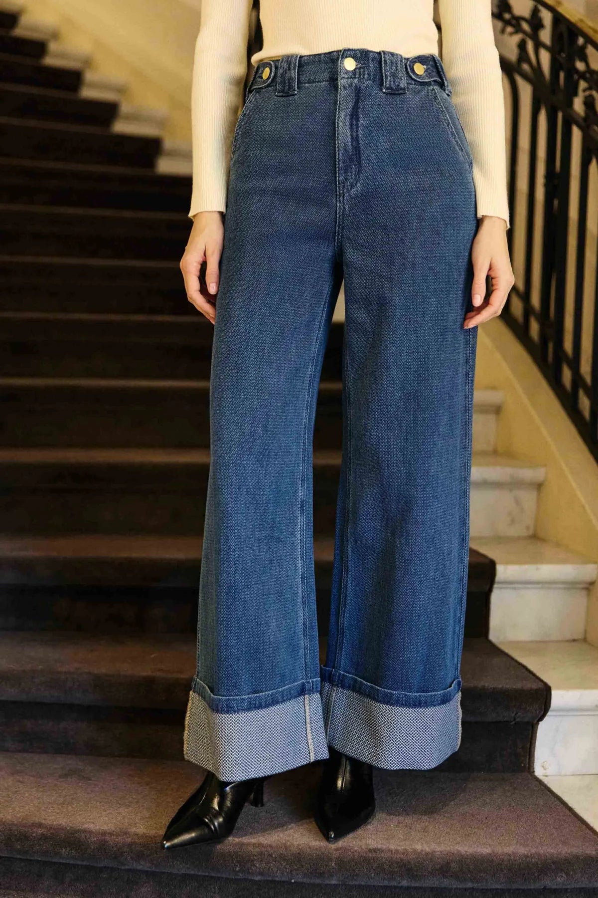 LPE, Jeans PAXTON - double wash 93