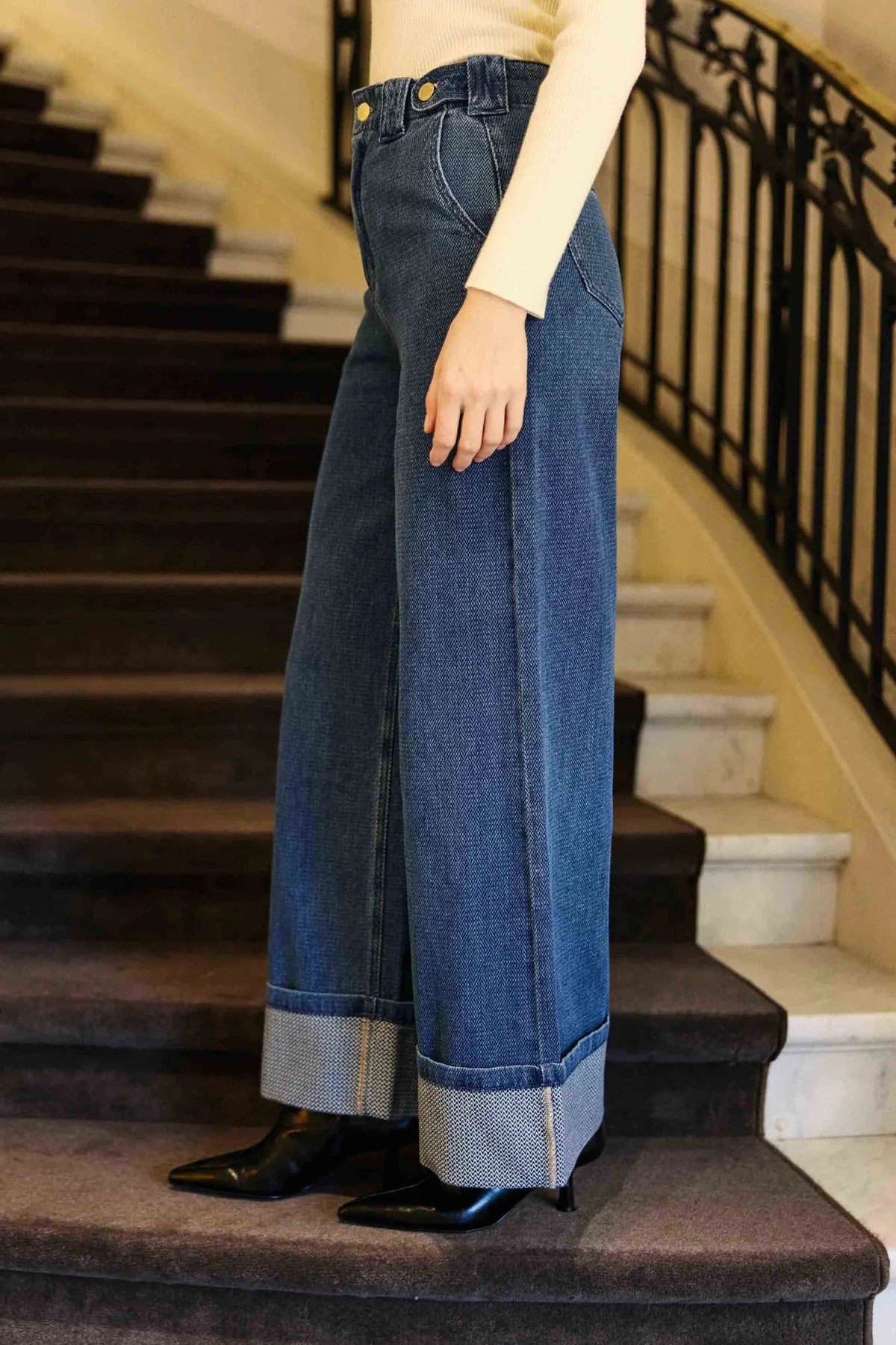 LPE, Jeans PAXTON - double wash 93