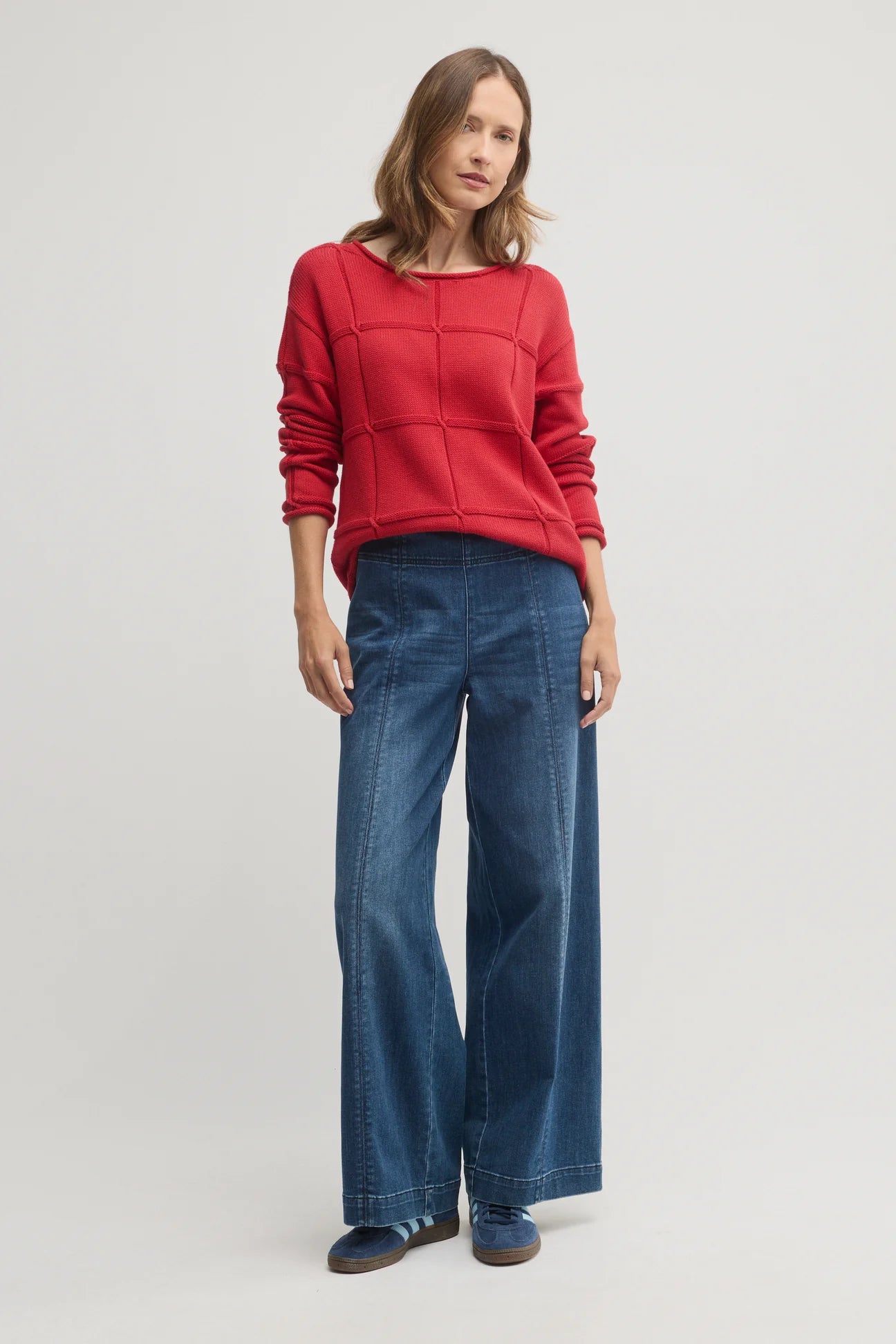 Yarra Trail, Liberty knit Ruby 7737