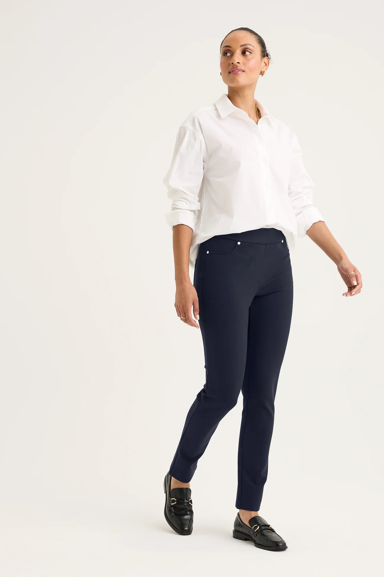 Yarra Trail, Reflection Pant Navy 8799