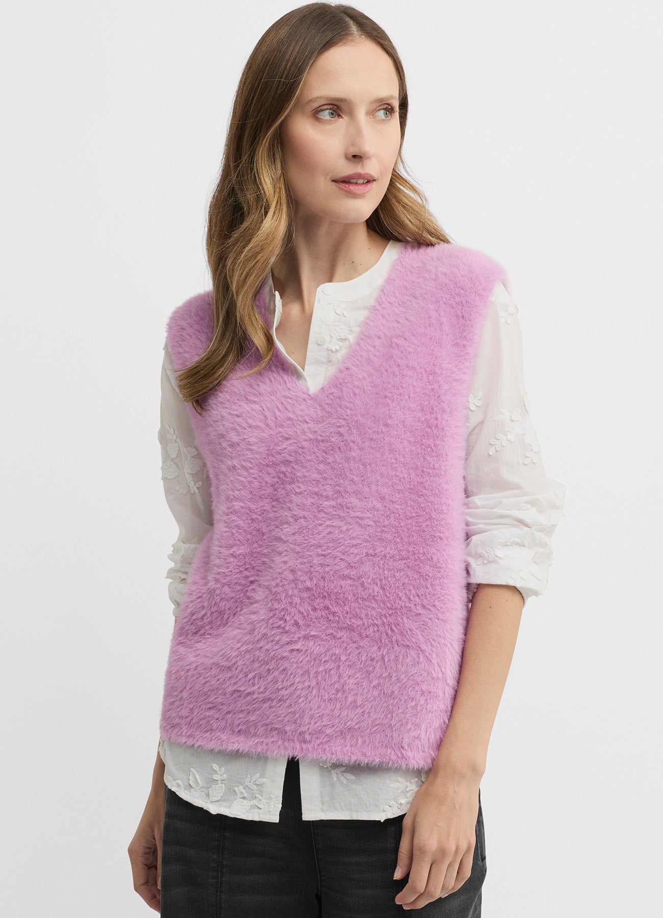 Yarra Trail, Hearth Knit Crepe Pink 7755