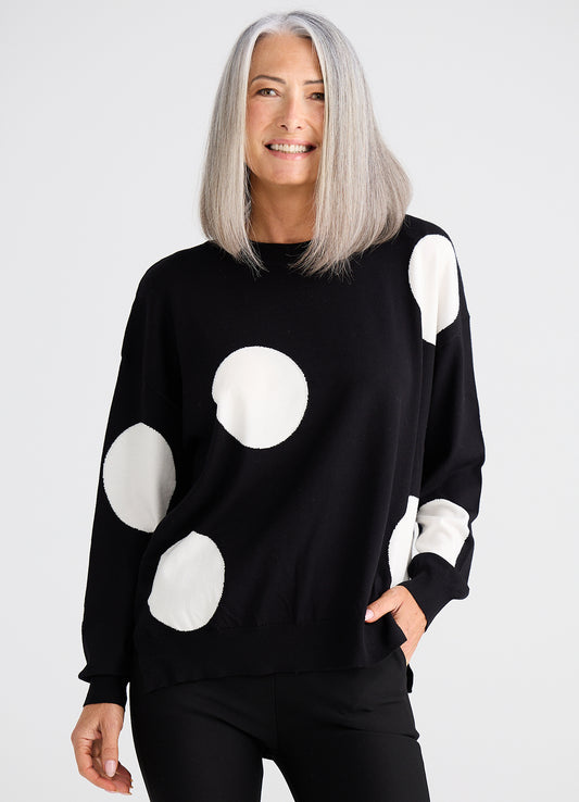 Brave + True, Polka knit 26037-1