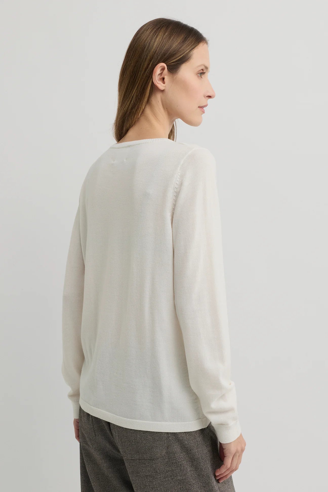 Yarra Trail, Villa knit Ecru 7746
