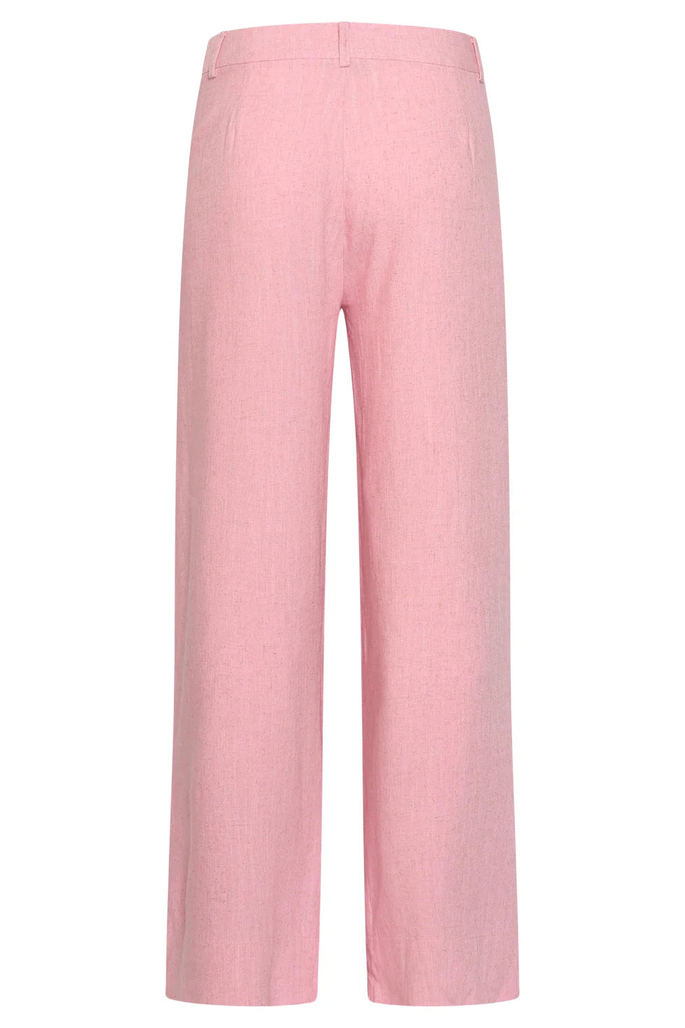 Smashed Lemon, LINEN WIDE LEG PANTS | PINK 26091