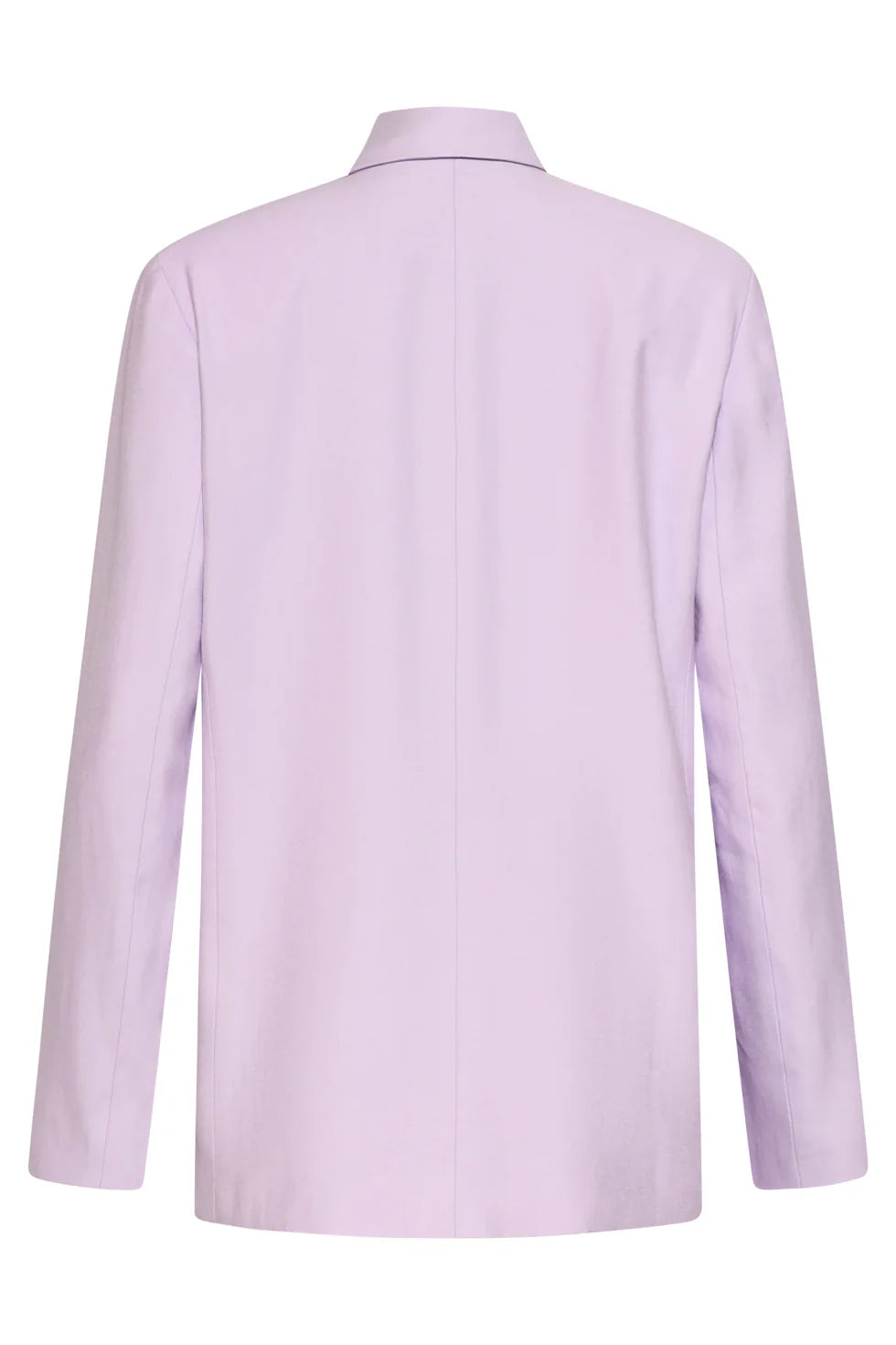 Smashed Lemon, LINEN-LOOK BLAZER WITH DOUBLE BUTTON CLOSURE | LILAC 26097