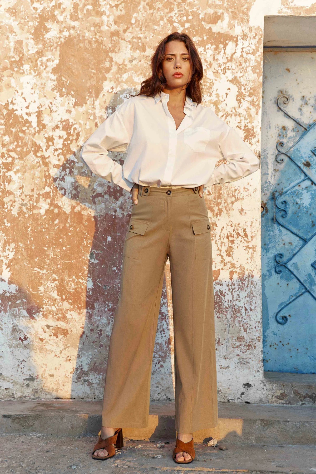 LPE, Pants POLDIE Taupe